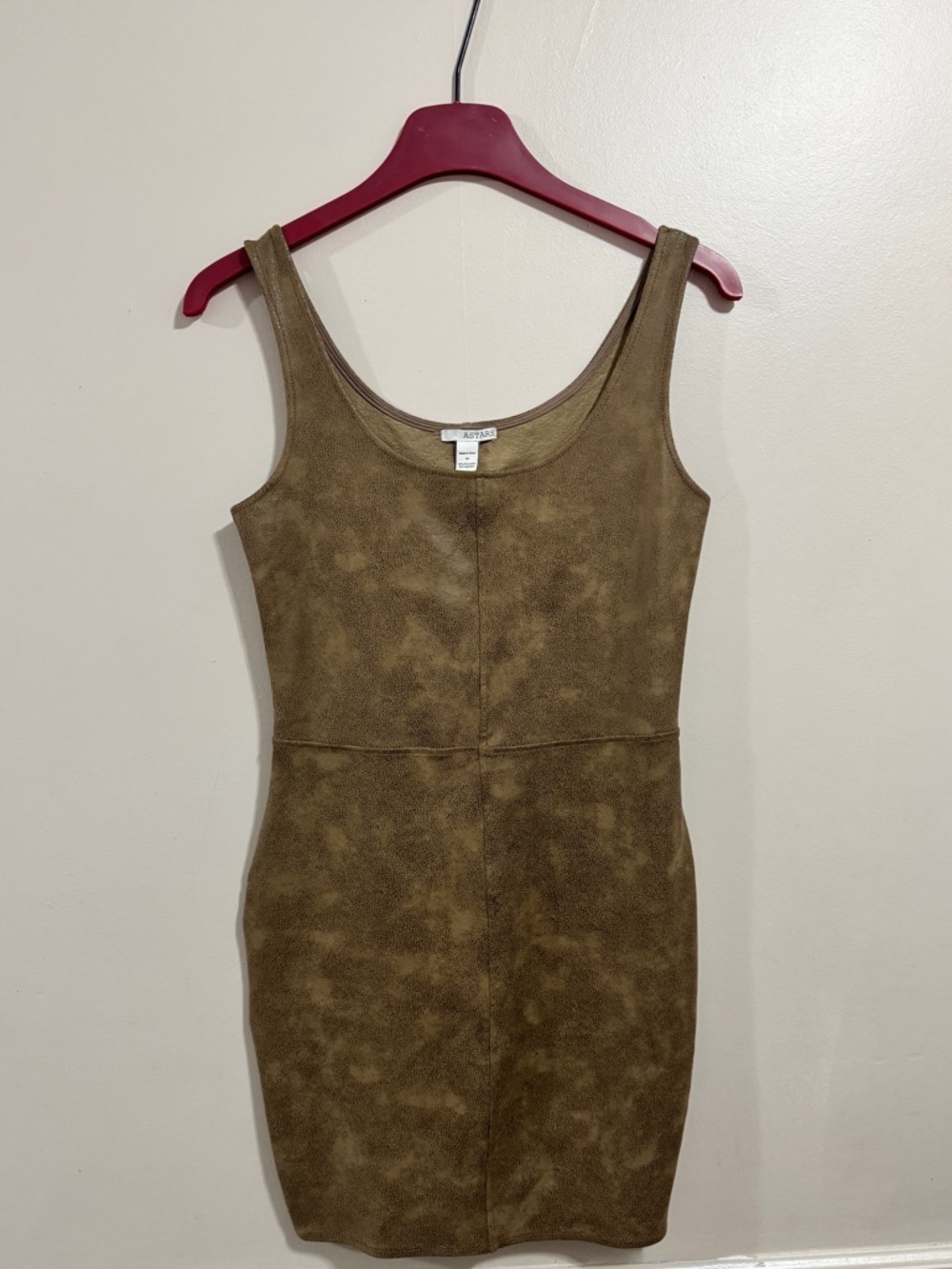 Astars “Justine” Vegan Leather Dress
Woman’s Size XS